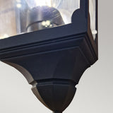 Elegant Black Chapel Half Lantern