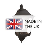 Elegant Black Chapel Half Lantern