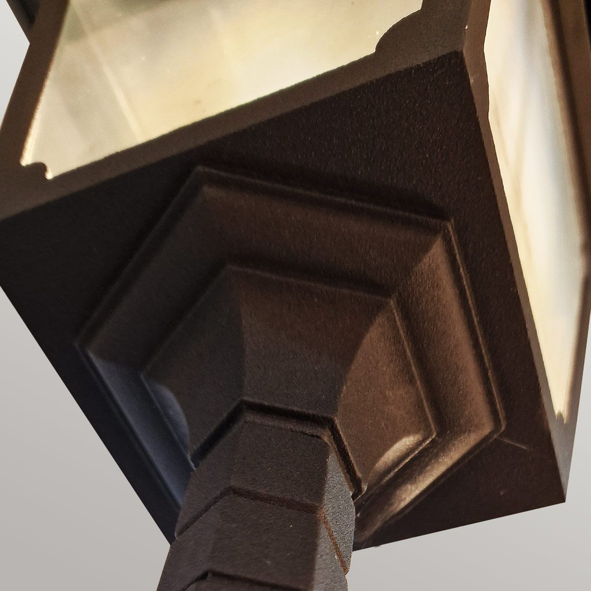 Chapel Black Twin Post Outdoor Lantern