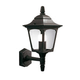 Elegant Black Chapel Mini Wall Lantern