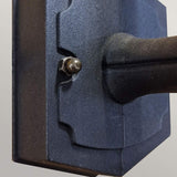 Elegant Black Chapel Mini Wall Lantern