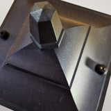 Elegant Black Chapel Mini Wall Lantern