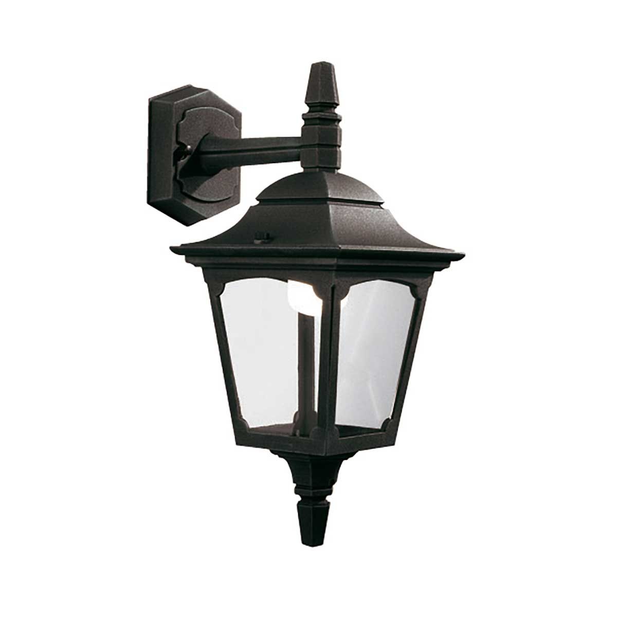 Chapel Classic Black Mini Downlight Wall Lantern