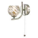 Cradle 1 Light Wall Light Polished Chrome Frame Only