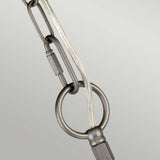 Regal Tri-Light Chandelier - Iron Gate Finish