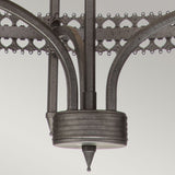 Regal Tri-Light Chandelier - Iron Gate Finish