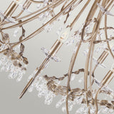 Christina 18 Light Luxury Chandelier in Silver and Gold