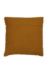 Huslia Ocher Yellow Accent Cushion 45x45 cm