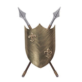 Crusader Dual Light Sconce in Burnished Bronze