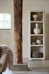 Beige Naluno Tall Cabinet 60x35x190 cm