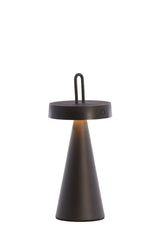 Ankenta Black LED Table Lamp - Sleek Ø13x28.5 cm Design