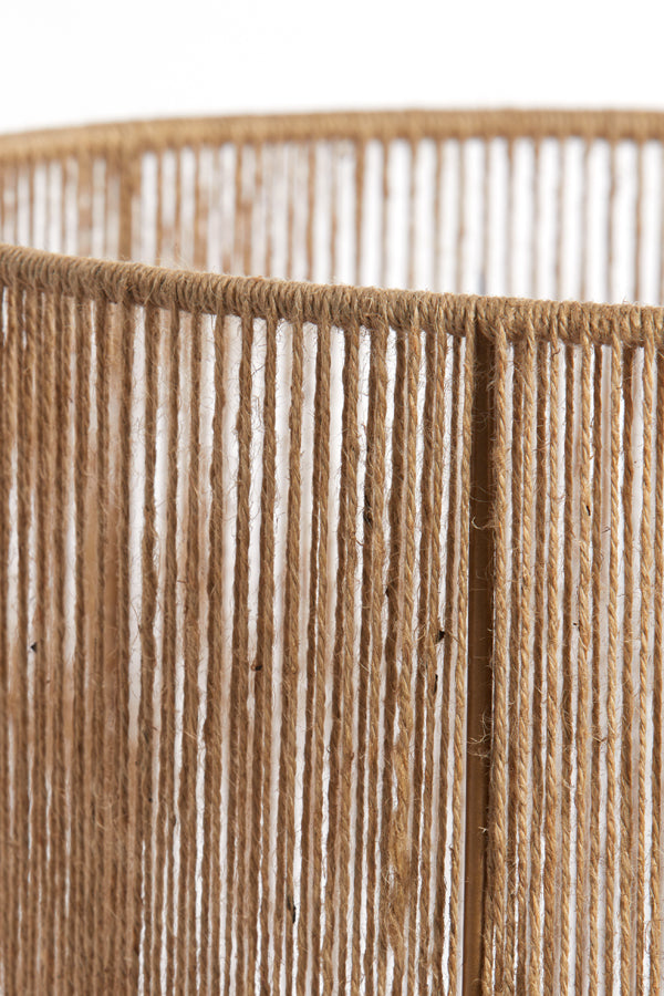 Natural Jute Table Lamp Ø35x50 cm - Lavatera Design