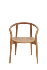 Natural Palca Wood Dining Chair - 59x53x74 cm