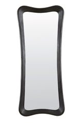 Mirror 160x68 cm Matte Black Alamos Wood Design