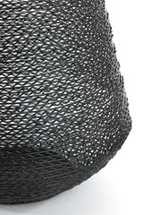 Stormy Elegance: Matt Black  Ø22x25 cm Beteza