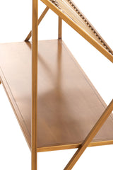 Antique Bronze Ezra Display Cabinet 120x40x160 cm