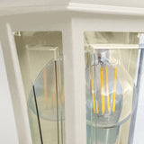 Deco Lane 1lt Half Wall Lantern Cream