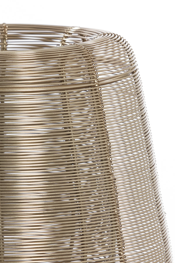 Elegant Gold Table Lamp - 24x54 cm Aboso Design