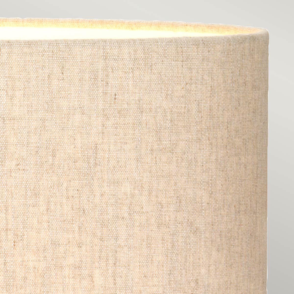 Amelia 1 Light Table Lamp with Oval Shade Bronze Patina