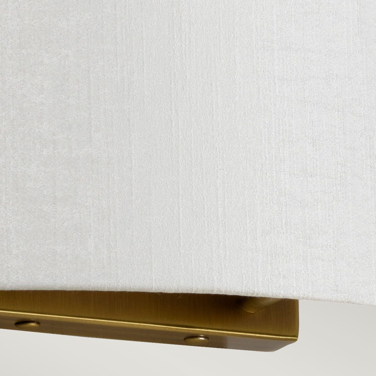 Cooper Large Curved Wall Light with Aged Brass Back Plate Aged Brass