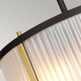 Museum Bronze Dual-Light Pendant - Contemporary Elegance