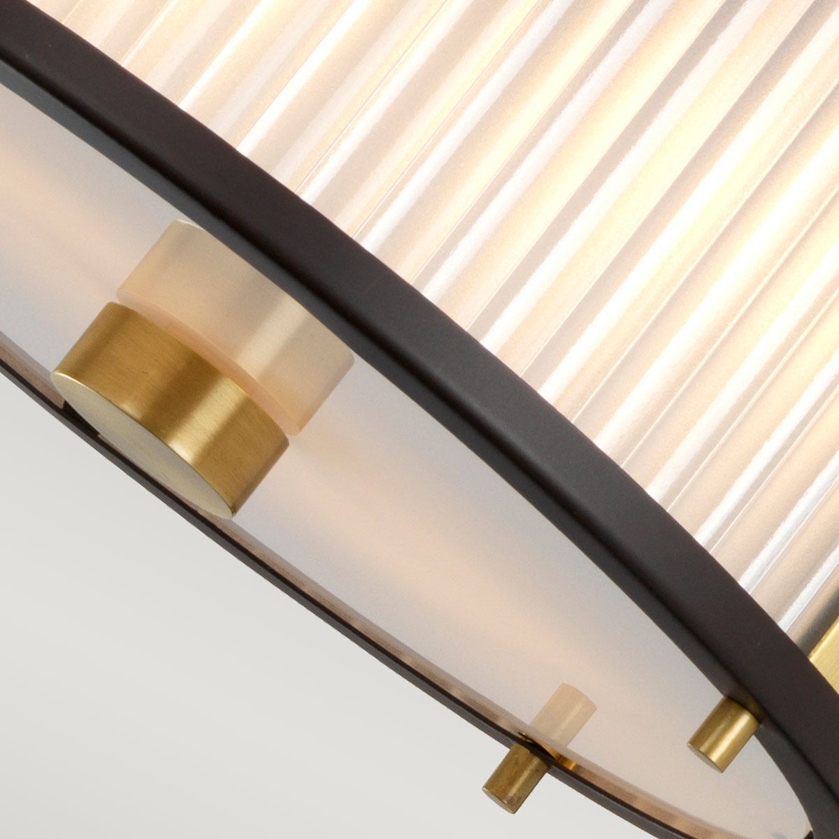 Museum Bronze Dual-Light Pendant - Contemporary Elegance