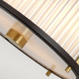 Museum Bronze Dual-Light Pendant - Contemporary Elegance