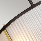Corona Triple Pendant Light - Museum Bronze Finish