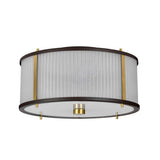Corona Triple Pendant Light - Museum Bronze Finish