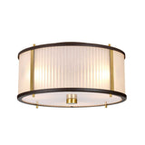 Corona Triple Pendant Light - Museum Bronze Finish