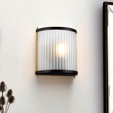 Corona 1 Light Wall Sconce - Museum Bronze & Aged Brass Finish