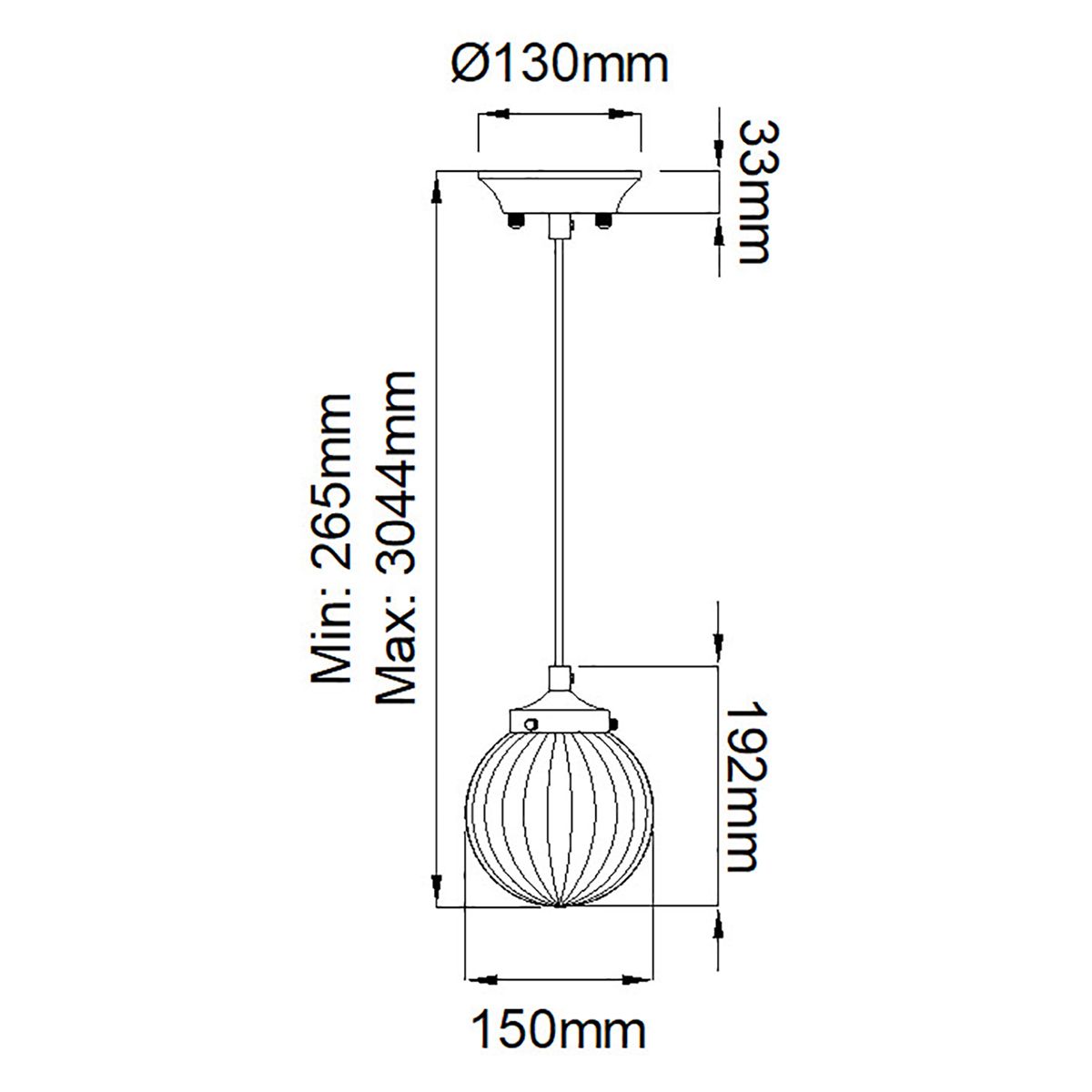 Celestial Elegance 1 Light Pendant