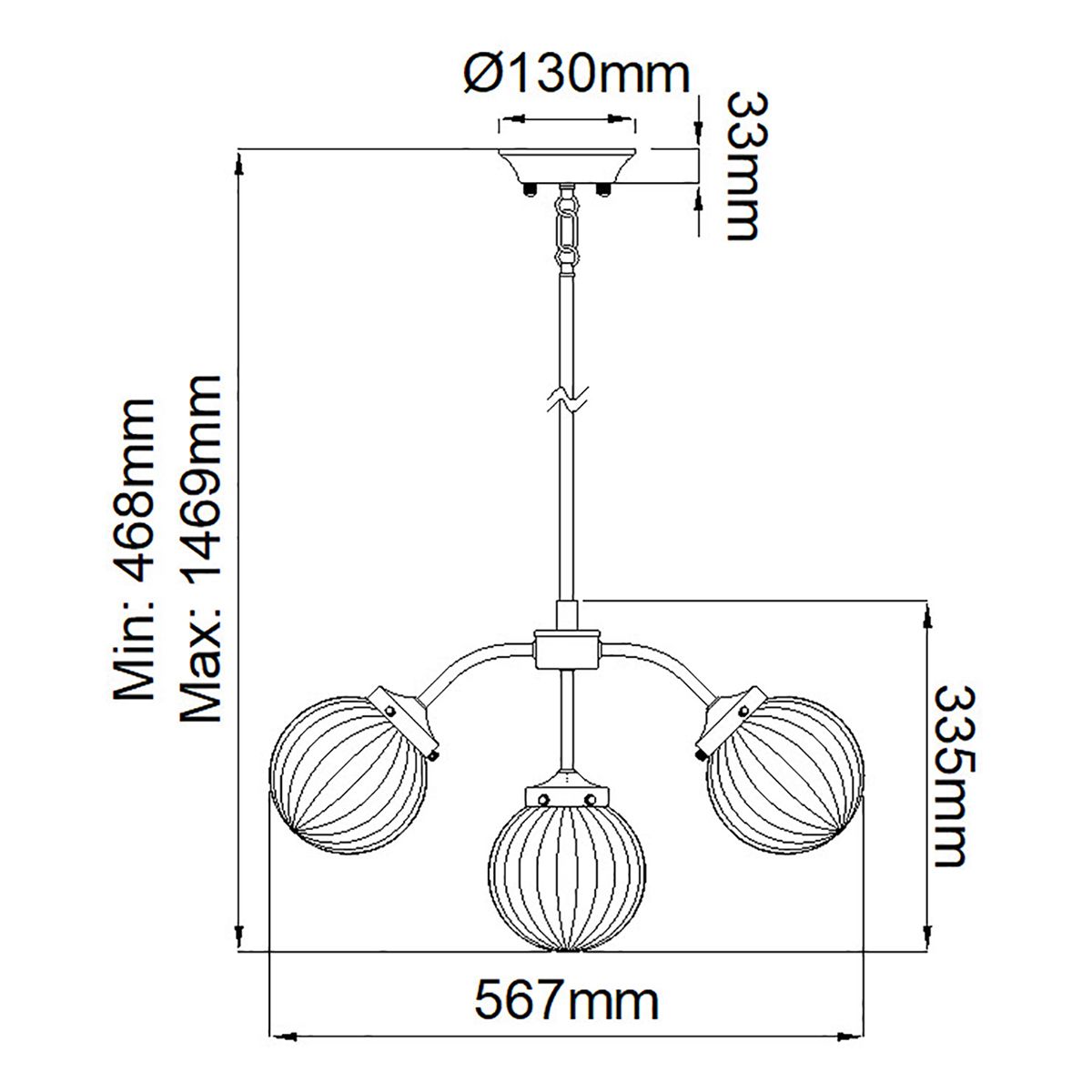 Celestial Elegance 5-Light Chandelier