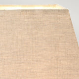 Eclipse 1 Light Table Lamp with Tapered Square Shade Bronze Patina