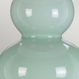 Harbin Gourd 1 Light Table Lamp with Tall Empire - Celadon Celadon