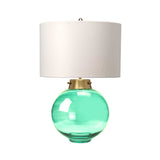 Kara Table Lamp - Vintage Green Elegance