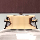 Elegant Kara Smoke Glass Table Lamp