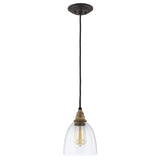 Matrimonio Single-Light Rustic Mini Pendant