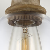 Matrimonio Single-Light Rustic Mini Pendant