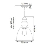 Matrimonio Single-Light Rustic Mini Pendant