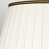 Narbonne 1 Light Table Lamp - with Tall Empire Shade Black and Gold