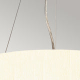 Pearce 14" Pendant with Aged Brass Ceiling Pan Aged Brass, Ivory Shade