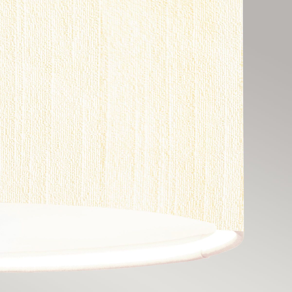 Pearce 14" Pendant with Aged Brass Ceiling Pan Aged Brass, Ivory Shade