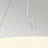 Pearce 18" Pendant with Aged Brass Ceiling Pan Aged Brass, Ivory Shade
