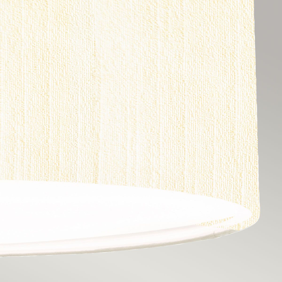 Pearce 18" Pendant with Aged Brass Ceiling Pan Aged Brass, Ivory Shade