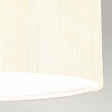 Pearce 18" Pendant with Aged Brass Ceiling Pan Aged Brass, Ivory Shade