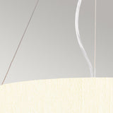 Pearce 18" Pendant with Polished Chrome Ceiling Pan Polished Chrome, Ivory Shade