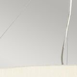 Pearce 26" Pendant with Aged Brass Ceiling Pan Aged Brass, Ivory Shade