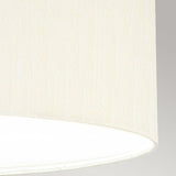 Pearce 26" Pendant with Aged Brass Ceiling Pan Aged Brass, Ivory Shade