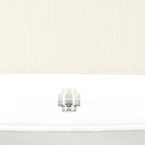 Pearce 26" Pendant with Polished Chrome Ceiling Pan Polished Chrome, Ivory Shade